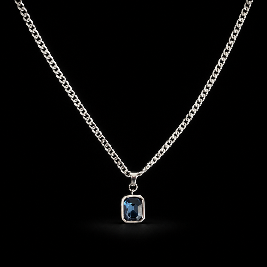 Midnight Sapphire Necklace