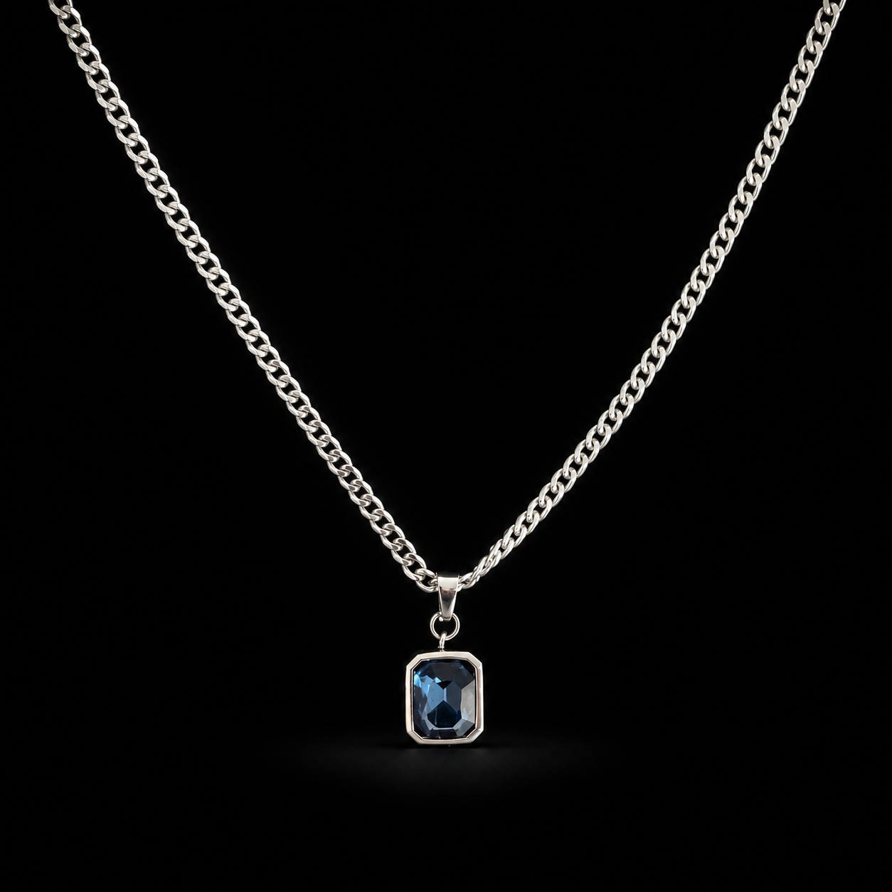 Midnight Sapphire Necklace