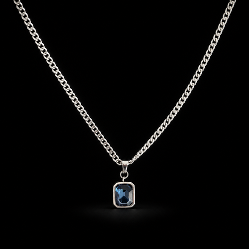 Midnight Sapphire Necklace