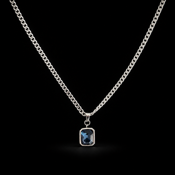 Midnight Sapphire Necklace