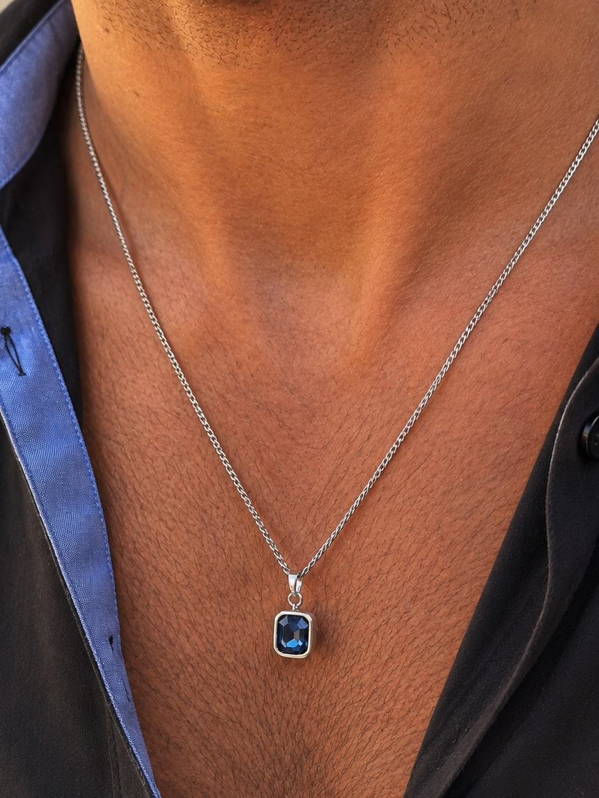Midnight Sapphire Necklace